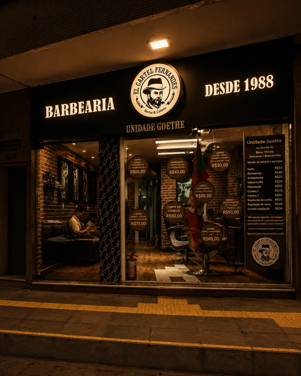 El Cartel Fernandes - Barbearia Goethe | Unidade Goethe - Porto Alegre